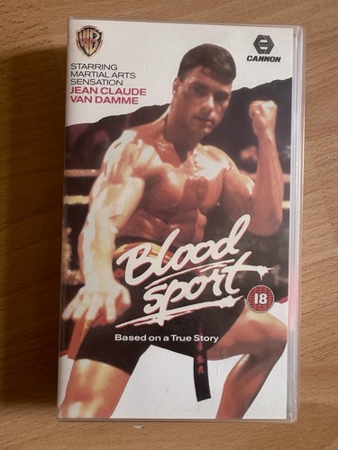 Bloodsport vhs jean claude van - vhs, jean-claude