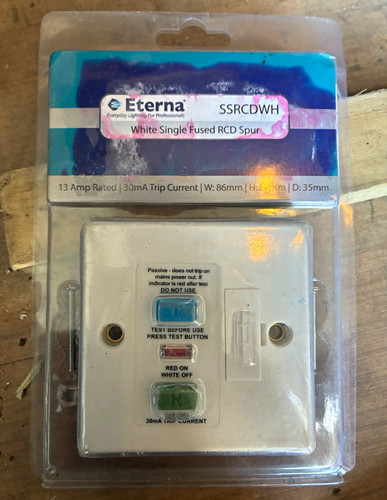 Eterna ssrcdwh white 13a 30ma - white,