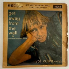 Ivor Cutler Get Away From The Wall 7" EP UK 1961 Decca EX