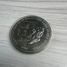 Prince Charles and Diana Coin