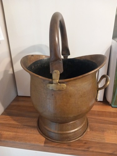 Antique helmet coal - antique, scuttle