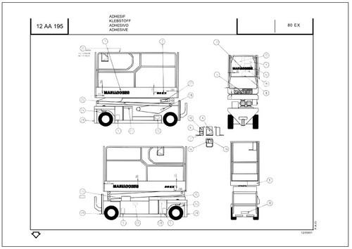 Manitou parts catalog - parts,