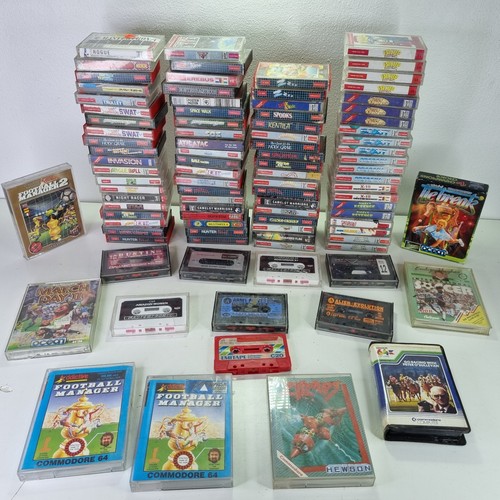 Commodore c64 cassette games - c64,