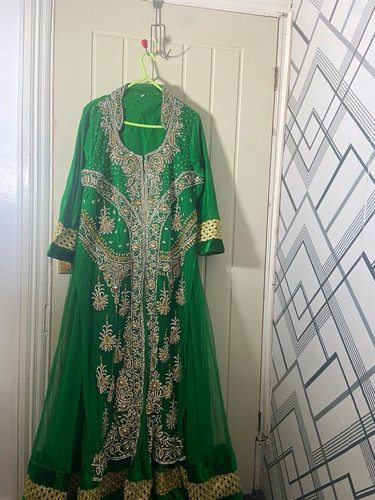 Women gul ahmed lawn green - ahmed,