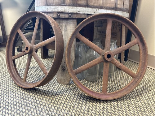 Antique factory cart - antique,