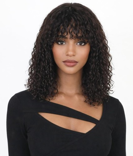 Short curly human hair - curly,