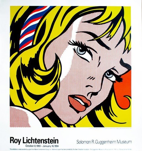 Roy lichtenstein original - lichtenstein.,