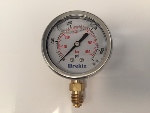 Hydraulic pressure gauge - pressure,