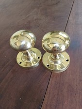 Vintage Brass Door Knobs