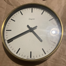 Vintage Grayson The Brass Clock ..Good Working Condition..See Photos