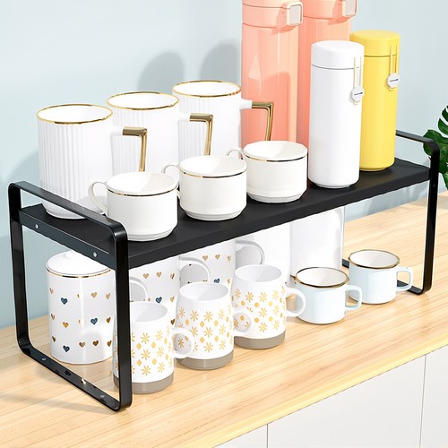Tabletop cup storage shelf - storage,