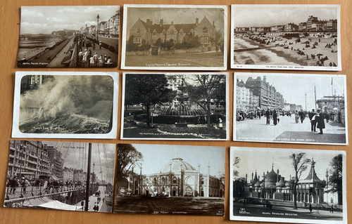 Brighton sussex vintage - vintage, rppc