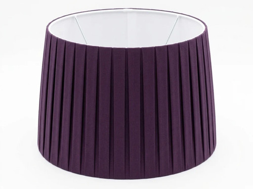 Lampshade purple tapered - 10",