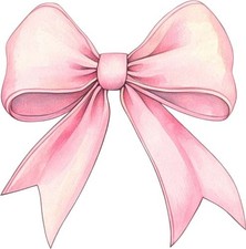 Pink Christmas Coquette Bow