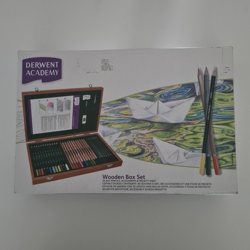 Derwent academy wooden box - wooden,