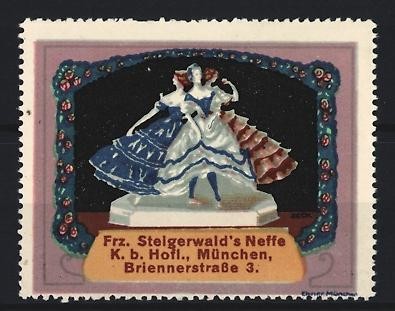 Artist advertising stamp - advertising, seck