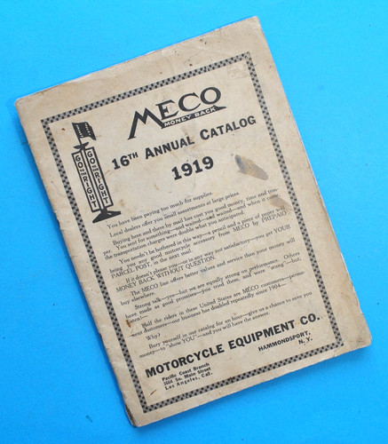 Original 1919 meco motorcycle - 1919,