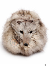 Handmade Fox Head Sporran with