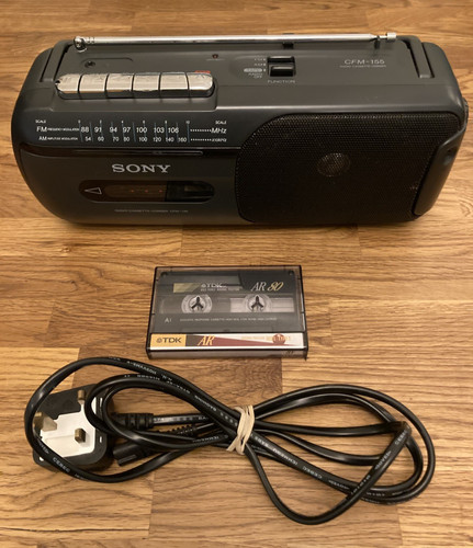 Sony vintage cfm 155 - sony, cfm-155