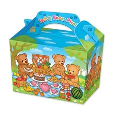 500 x Teddy Bears Gift Box Party Paper Container Job Lot Bulk Wholesale