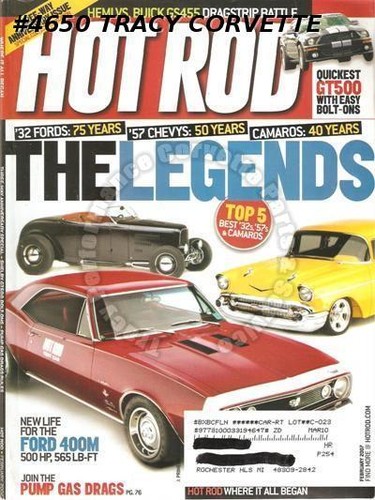 February 2007 hot rod 1932 - 2007,