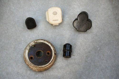 Vintage bakelite plugs - , /