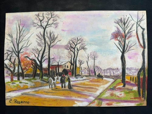 Camille pissarro painting - camille,