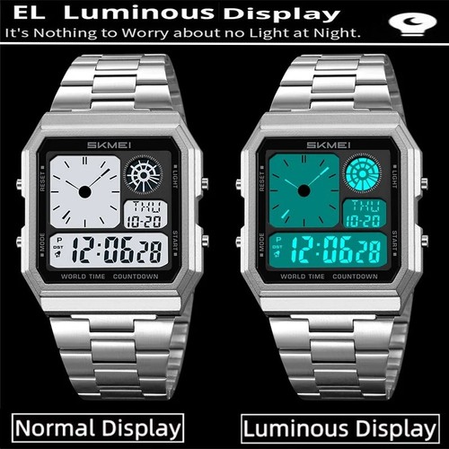 Vintage men analogue digital - men's,
