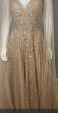 Prom  DressGold Luxury evening