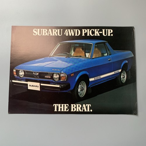 Subaru brat 4wd - brat, pickup