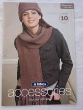 LADIES ACCESSORIES  KNITTING   PATTERN BOOK 10 DESIGNS   DK