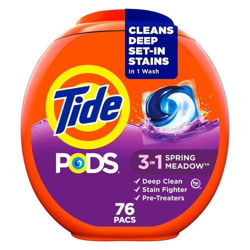 Tide pods laundry - tide,
