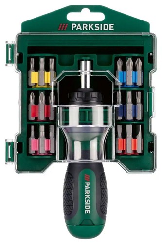 Parkside ratchet screwdriver - parkside, &