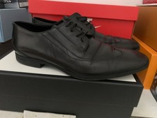 Dior Black Lace Up Brouges Shoes EU 41 UK 7