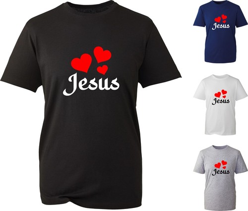 Jesus shirt hearts - hearts,