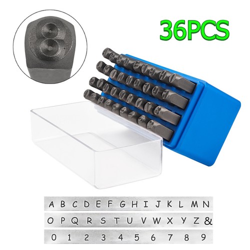 6mm number letter - number, punch