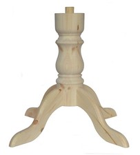 Pedestal table column - table, four