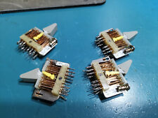 4pcs PED Series 80 4PDT Toggle Switch Spring Loaded To One Side