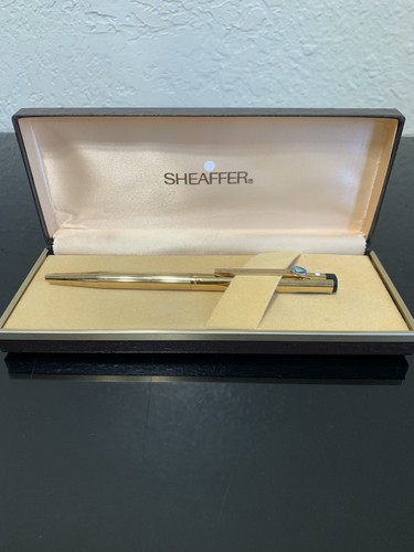Vtg sheaffer white - dot, 23k