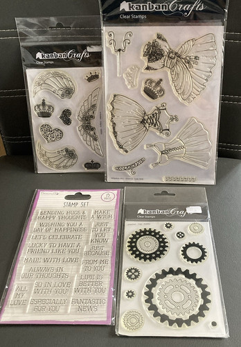 Clear stamp set - stamp, set,