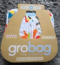 Grobag The Original 0-6 months 2.5 Tog Cotton Sleepsack E is for Elephant NEW