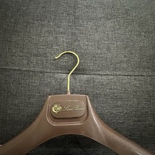 Loro Piana Large Wooden Clothes Hanger Luxury Wardrobe Accessory