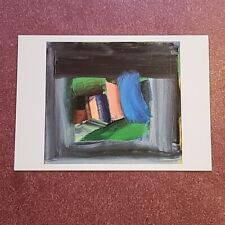 Tate Art Postcard: Rain by Sir Howard Hodgkin, Unposted. 