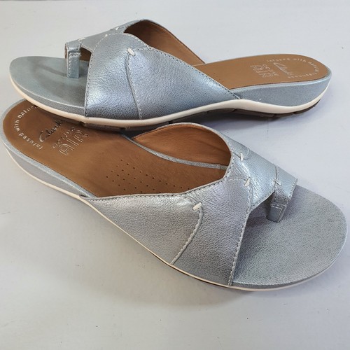 Clarks active air grey leather - active,