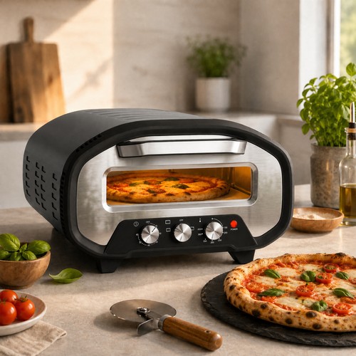 Electric pizza oven - electric, oven,