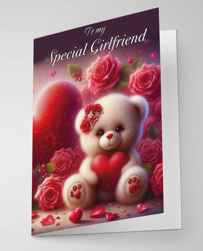 Girlfriend birthday card - birthday,