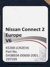 Nissan Connect 2 V6 Sat nav SD