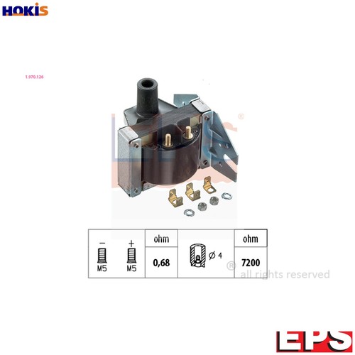Ignition coil 970 - 1.970.126, for