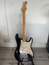 Fender Stratocaster Black 1983 USA (hardtail)