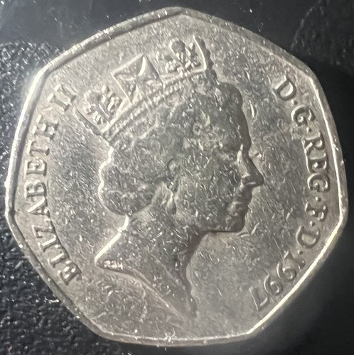 1997 rare valuable 50p - 1997,